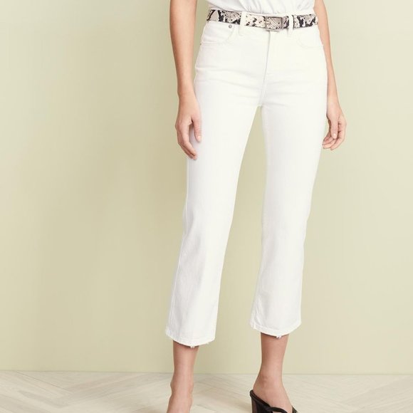 Current/Elliott Denim - Current/Elliot White Vanessa Jeans